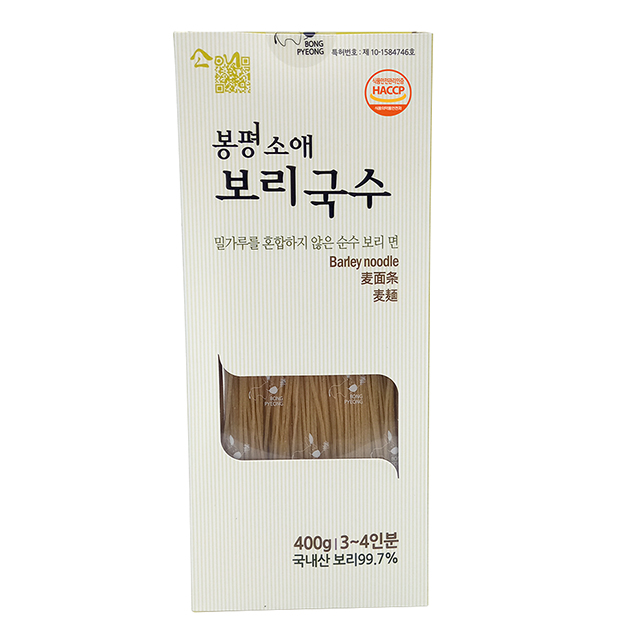 봉평영농조합법인,소애99.7%보리국수400g*24ea*1box